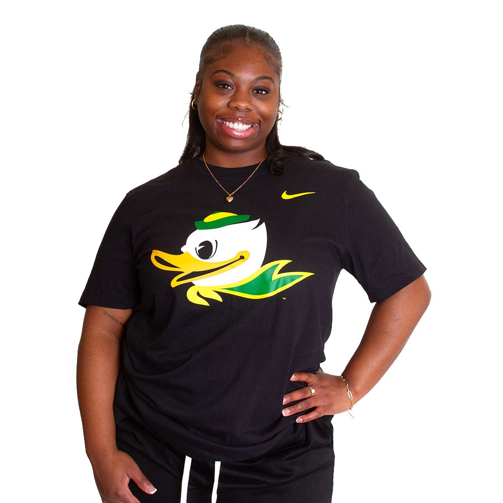 Fighting Duck, Nike, Black, Crew Neck, Cotton, Men, Unisex, 155gsm, Jersey-style fabric, T-Shirt, 839791